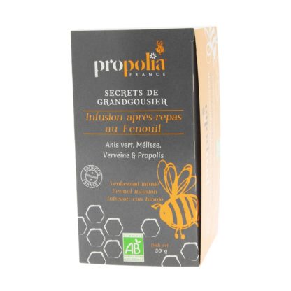 Kruidenthee met propolis - thee voor spijsvertering - Lekkerhoning.nl