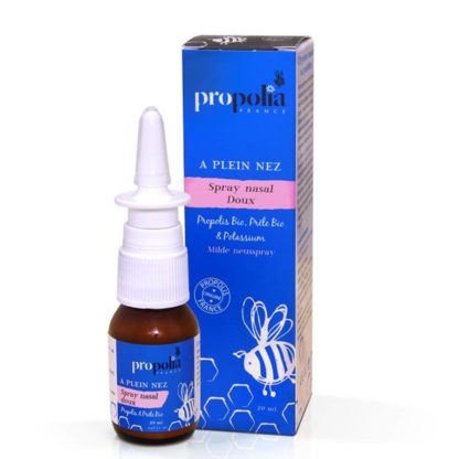 soft nasal spray with propolis - spray for the whole family - Lekkerhoning.nl