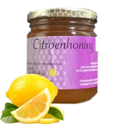 Lemon honey from the beekeeper - LEKKERHONING.NL