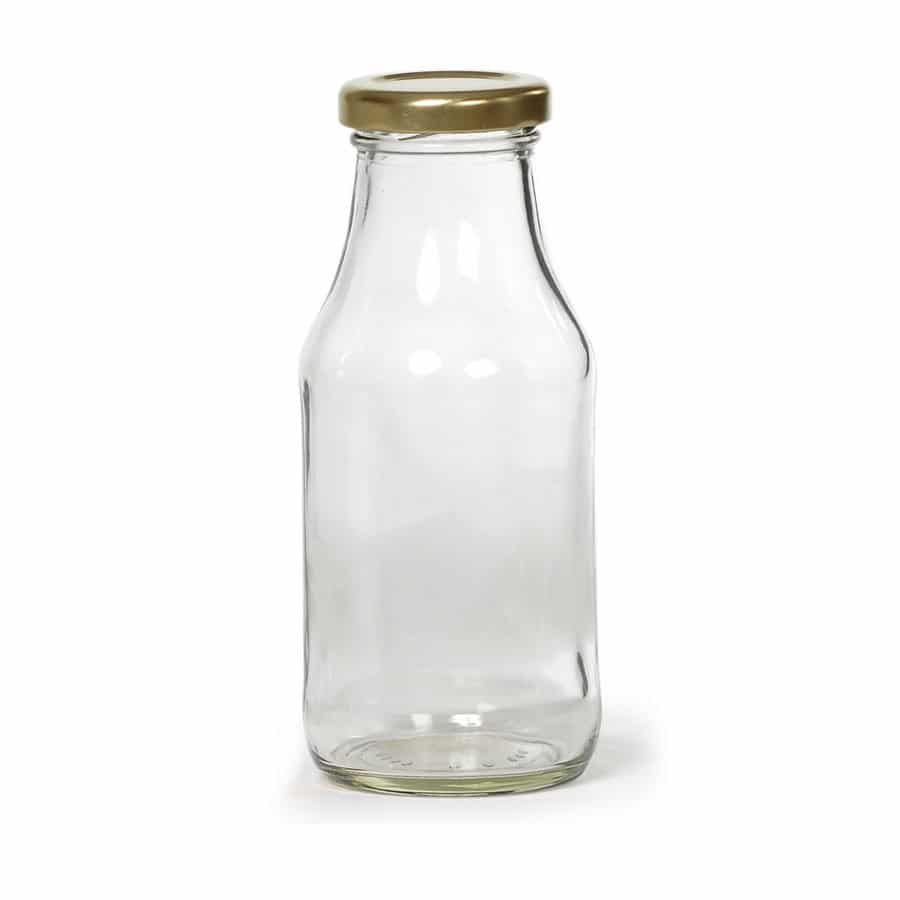 Huisje bijtend voor Glazen saus fles 500 ml - 43mm - per tray van 20 stuks kopen? -  Lekkerhoning.nl