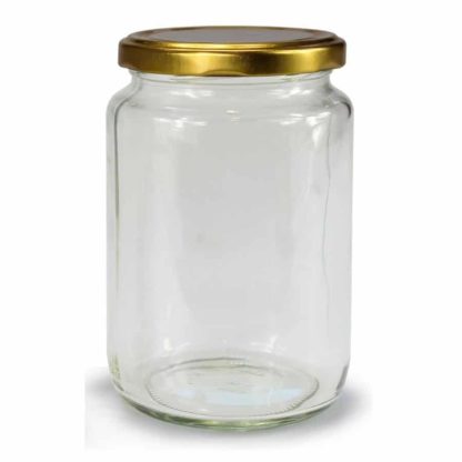 GLASS JAR ROUND - 1062 ml EUROPEAN QUALITY