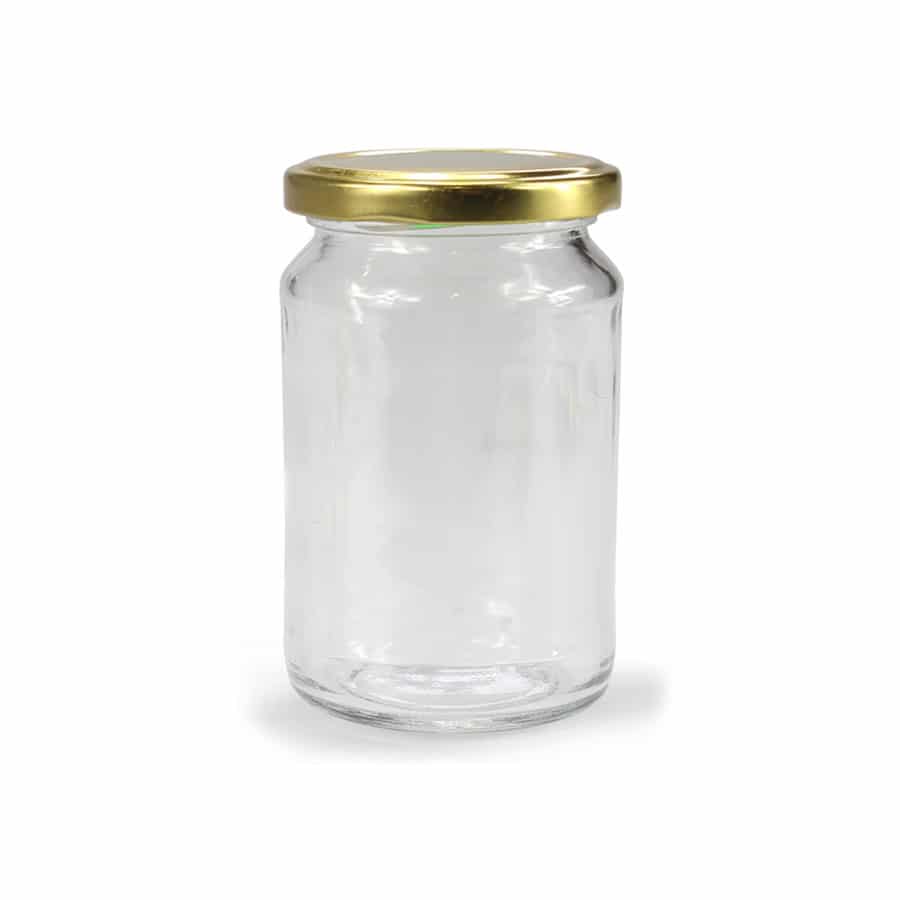 Symptomen omverwerping analyse Glazen pot rond 106 ml hoge variant - per tray van 36 stuks kopen? -  Lekkerhoning.nl