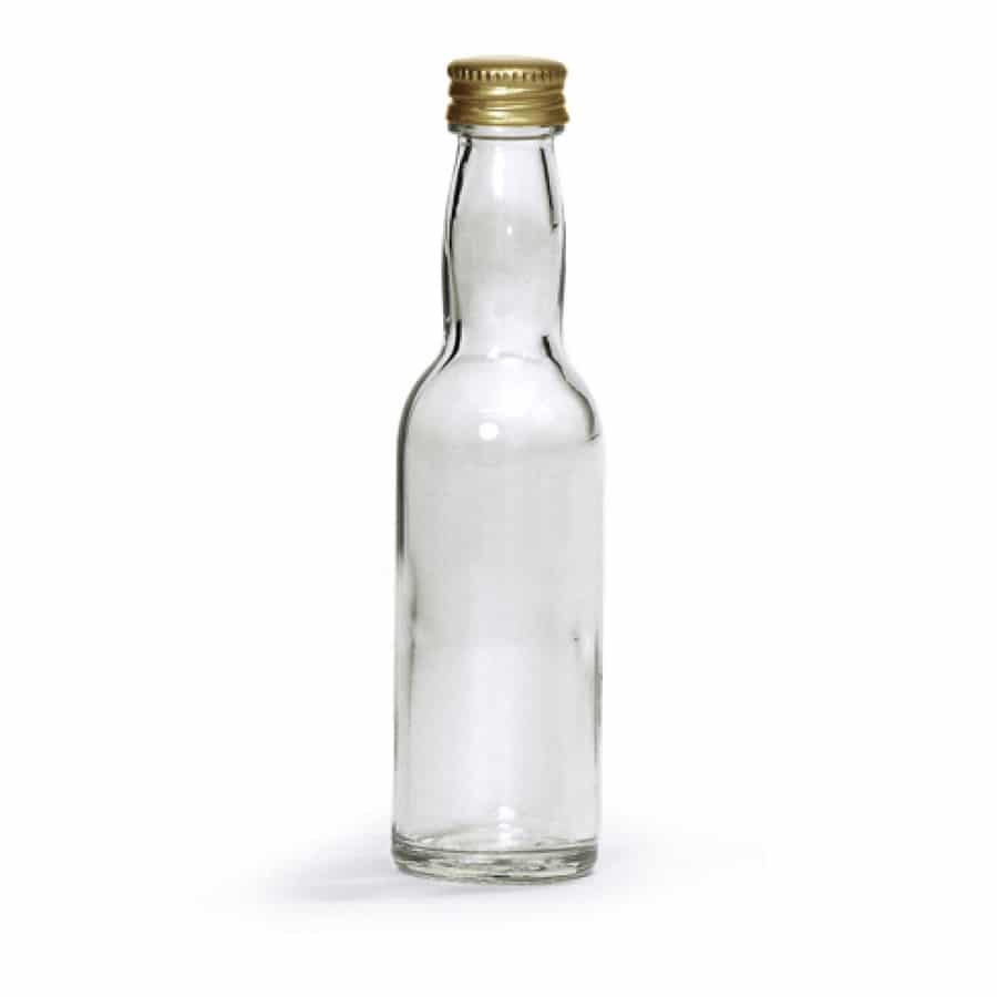 Glazen fles 200 ml - per tray 35 stuks - Europese kwaliteit