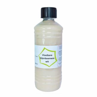 Buy liquid beeswax white - blanc 500ml - at Lekkerhoning.nl