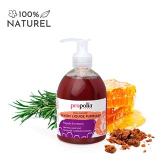 Cleaning liquid hand soap with propolis and rosemary - Lekkerhoning.nl