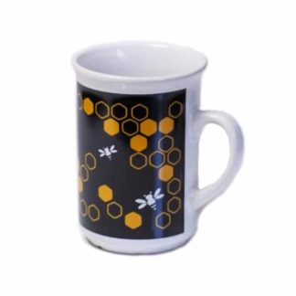 Want to buy a Mug Honeybee - black and gold? - Lekkerhoning.nl