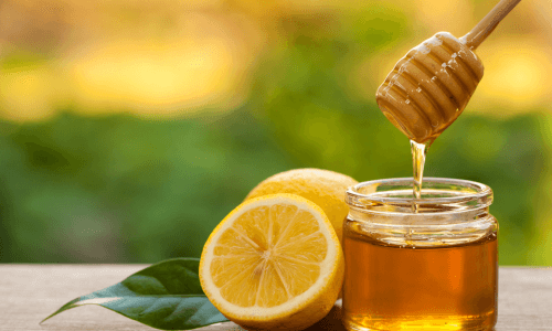 Honing tegen droge keel
